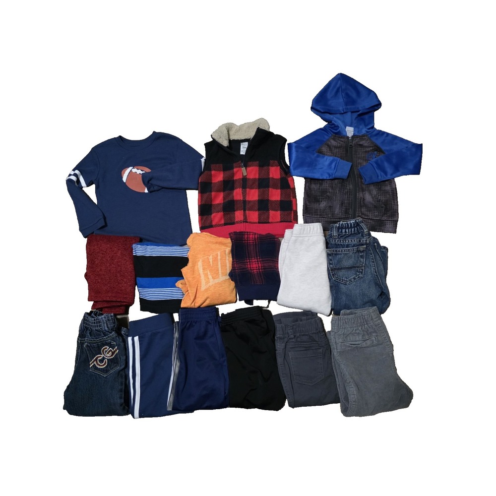 EUC HUGE Lot Of Baby Boys Clothes Mix Brand 15 Pieces Size 18-24month WINTER‎